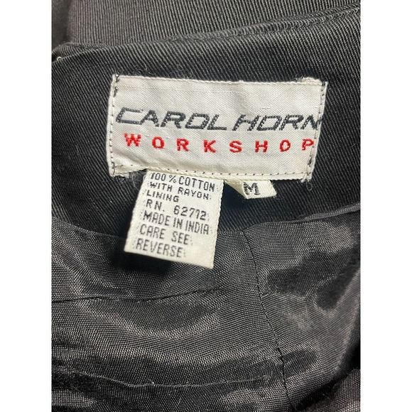 1980's Carol Horn Western Embroidered Rodeo Vest- Cowgirl - Barrel Racer- Horses - Picture 7 of 7